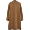 imageCHICWISH Women Open Front Knit Long Cardigan Patch Pocket Long Sleeve Fall Winter Casual Chunky Coatigan Sweater CoatTan