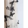 imageCHICWISH Womens 3D Butterfly DoubleLayered Mesh Midi SkirtCream