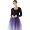 imageCHICWISH Womens WhiteBlackLight PinkRed HeartShape Buttons Square Neck Knit TopBlack