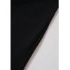 imageCHICWISH Women Contrast Edge Open Front Knit Cardigan Coat Lightweight Long Cardigans with PocketsBlack
