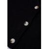 imageCHICWISH Womens Black Purple Halloween Ghost Patch Open Front Cardigan Sweaters V Neck Casual Button Down Knit CoatsBlack Pumpkin