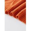 imageCHICWISH Womens BlackArmy GreenOrange Cute Ghost Long Sleeves Halloween Knit Sweater PulloverOrange