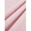 imageCHICWISH Womens OatmealGreyBlackPink SelfTie Bowknot Faux Fur PonchoPink
