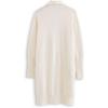 imageCHICWISH Womens Open Front Waterfall Longline Knit Cardigan Coatigan Light JacketCreamwaterfall