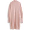 imageCHICWISH Womens Open Front Waterfall Longline Knit Cardigan Coatigan Light JacketPinkwaterfall
