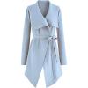 Baby Blue-wide Lapel
