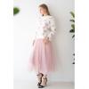 imageCHICWISH Womens Comfy Casual Pink Fuzzy Hearts Knit Sweater Pullover SweatershirtWhitepink Fuzzy Hearts