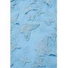 imageCHICWISH Women 3D Butterfly Embroidered Mesh Tulle Midi Skirt High Elastic Waist ALine Fairy SkirtsBlue