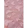 imageCHICWISH Women 3D Butterfly Embroidered Mesh Tulle Midi Skirt High Elastic Waist ALine Fairy SkirtsPink