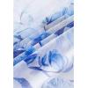 imageCHICWISH Women Mesh Tulle Skirt Indigo Lemon Printed ALine Fairy Midi Skirt High Elastic Waist Layered Casual SkirtsIndigo