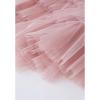 imageCHICWISH Womens GreyMint DotsPurpleRouge Pink Tiered Layered Mesh Ballet Prom Party Tulle Tutu Aline Maxi SkirtPinkmidi