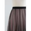 imageCHICWISH Womens LilacCreamGreyPinkBlack Layered Mesh Ballet Prom Party Tulle Tutu ALine Maxi SkirtBlack Pink