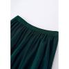 imageCHICWISH Womens LilacCreamGreyPinkBlack Layered Mesh Ballet Prom Party Tulle Tutu ALine Maxi SkirtDark Green