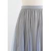 imageCHICWISH Womens LilacCreamGreyPinkBlack Layered Mesh Ballet Prom Party Tulle Tutu ALine Maxi SkirtDusty Blue Color Block