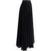 imageCHICWISH Womens Timeless Favorite Chiffon Maxi Prom Party SkirtBlack