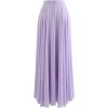 imageCHICWISH Womens Timeless Favorite Chiffon Maxi Prom Party SkirtLilac