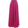 imageCHICWISH Womens Timeless Favorite Chiffon Maxi Prom Party SkirtMagenta