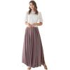 imageCHICWISH Womens Timeless Favorite Chiffon Maxi Prom Party SkirtTaupe