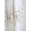 imageCHICWISH Womens 3D Vine Embroidered Mesh Tulle SkirtWhite3d Vine