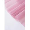 imageCHICWISH Womens Shimmer Gradient Pleated Mesh Maxi SkirtGradientpink