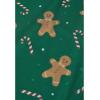 imageCHICWISH Women Christmas Gingerbread Man Green Mesh Tulle Midi Skirt ALine High Waist Flowy Holiday Party SkirtsGreen