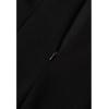 imageCHICWISH Women ColdShouder Midi Dress Big Bow Long Sleeve Elegant Dress Balck Flare Mini Dress with Side Pockets Black