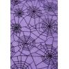 imageCHICWISH Women Halloween Tulle Skirt Cobweb Pattern Fairy A Line High Elastic Waist Mesh Layered Midi SkirtPurple