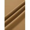 imageCHICWISH Women Satin Midi Skirt High Waist A Line Flared Solid Skirts Summer Elegant Party Flowy Long SkirtsGold