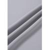 imageCHICWISH Women Satin Midi Skirt High Waist A Line Flared Solid Skirts Summer Elegant Party Flowy Long SkirtsGrey