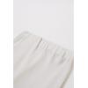 imageCHICWISH Women Satin Midi Skirt High Waist A Line Flared Solid Skirts Summer Elegant Party Flowy Long SkirtsIvory