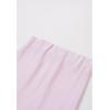 imageCHICWISH Women Satin Midi Skirt High Waist A Line Flared Solid Skirts Summer Elegant Party Flowy Long SkirtsPink