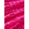 imageCHICWISH Womens Hot PinkBlue Check Halter Neck Tie Waist Maxi DressHot Pink