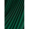 imageCHICWISH Womens OrangeGreenBlack Sash Adorned Pleated Wrap Sleeveless DressVneckgreen