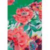 imageCHICWISH Women Floral Printed Maxi Dress Flutter Sleeve V Neck Summer Dresses Elastic Waist Green Wrap Long Dress with BeltGreen