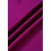 imageCHICWISH Women Satin Short Sleeve Maxi Dress Elegant Boat Neck Cocktail Evening Party Wrap Long DressMagenta