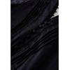 imageCHICWISH Women V Neck Sleeveless Midi Long Dress Casual Button Beach Summer Vacation Linen Midi Dress with Side PocketsBlack