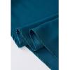 imageCHICWISH Womens ApricotDark GreenBurgundyBlackPistachioTeal Asymmetric Ruched Neckline Sleeveless DressHigh Neckteal