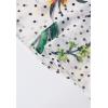 imageCHICWISH Womens Polka Dot Floral Printed Chiffon Maxi DressFloralwhite