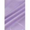 imageCHICWISH Womens WhiteBlackPurple Ethereal Feather Trimming Turn Down Collar Long Sleeve Satin DressPurple
