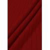 imageCHICWISH Midi Sweater Dress for Women Collared Braided Edge Long Sleeve Knit Dresses Fall Winter Elegant DressRed