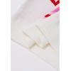 imageCHICWISH Women Casual Heart Pattern Knit Sweater Crew Neck Long Sleeve Valentines Soft Cute Pullover Sweater TopWhite