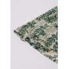 imageCHICWISH Women Chiffon Maxi Skirt Damask Print Elastic High Waist Tiered Pleated Flowy Long SkirtGreen