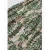 imageCHICWISH Women Green Damask Wide Leg Pants Elastic High Waist Loose Lounge Pants Summer Holiday Beach Casual Palazzo PantsGreen