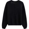 imageCHICWISH Women Knit Cardigan Sequin Christmas Tree VNeck Christmas Cardigan Cute Xmas Holiday Sweaters CardiganBlackchristmas Tree