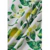 imageCHICWISH Women WideLeg Pants Lemon Printed High Waisted Belted Loose Trousers Casual Long Straight Pants with PocketsGreen