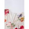 imageCHICWISH Womens Cream Scarf Plunging Vernal Blossom Chiffon Maxi DressCream