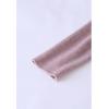 imageCHICWISH Womens GreyDusty PinkCream Wide Lapel Open Front Loose Knit CardiganDusty Pink