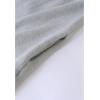 imageCHICWISH Womens GreyDusty PinkCream Wide Lapel Open Front Loose Knit CardiganGrey