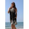 imageDisamer Summer Beach Dresses for Women 2024 Casual Sleeveless Floral Print Pleated Sundress Cover Ups Fashion Maxi Dress