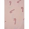 imageCHICWISH Women Christmas Shimmer Candy Cane Print Mesh Tulle Midi Skirt Cute High Waist ALine Casual Holiday SkirtsPink